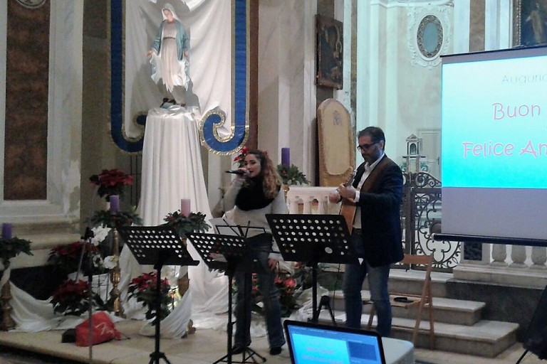 Un momento del concerto. <span>Foto Gabriella Serrone</span>