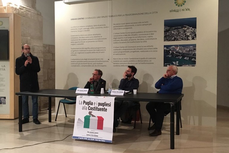 Un momento della conferenza. <span>Foto Marzia Morva</span>