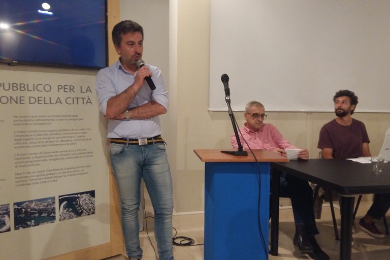 Daniele de Gennaro durante il suo intervento