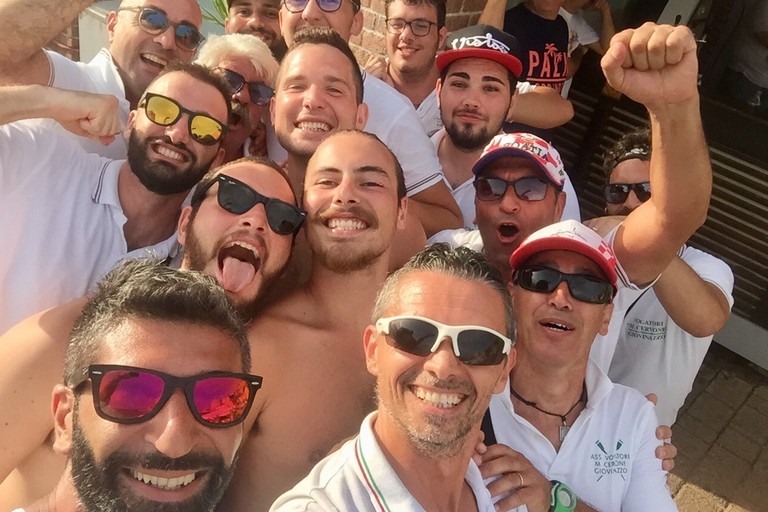L'equipaggio maschile