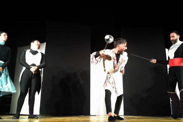 La Calandra sul palco di Giovinazzo. <span>Foto Gabriella Serrone</span>