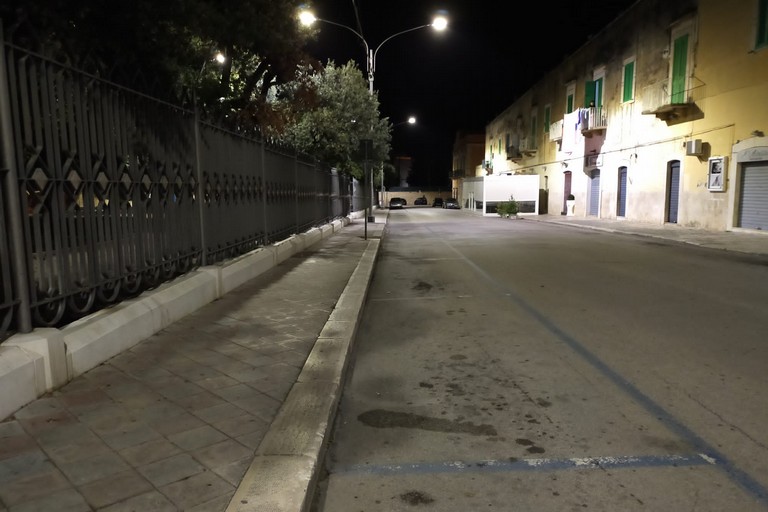 Piazza Garibaldi deserta. <span>Foto Gabriella Serrone</span>