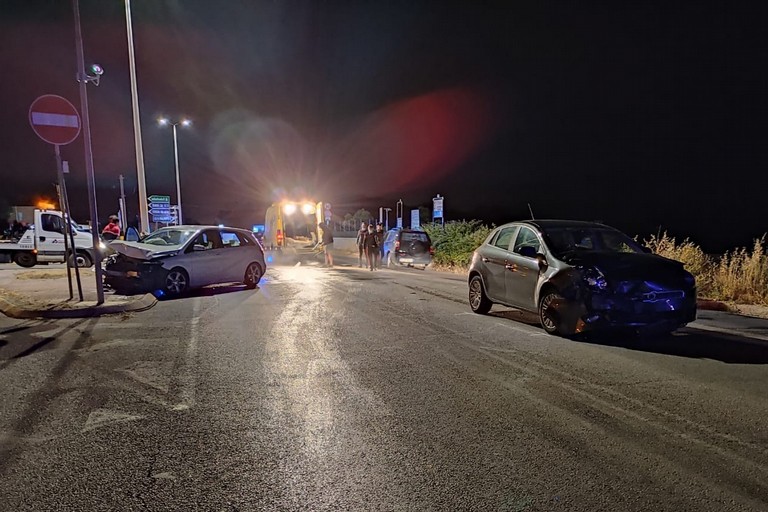 L'incidente stradale avvenuto sulla litoranea Giovinazzo-Molfetta