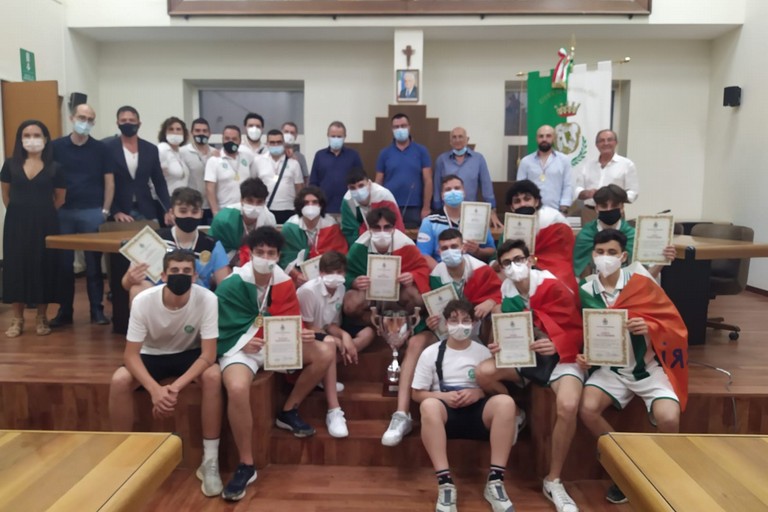 La premiazione dell'AFP Giovinazzo