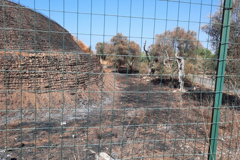 Dopo l'incendio in discarica