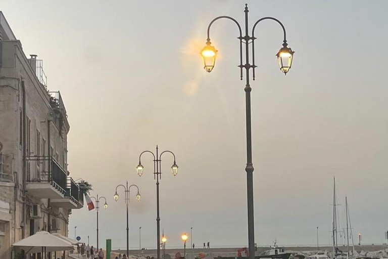Le nuovi luci al led a Ponente