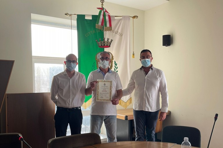 Nicola Bonvino in Consiglio comunale