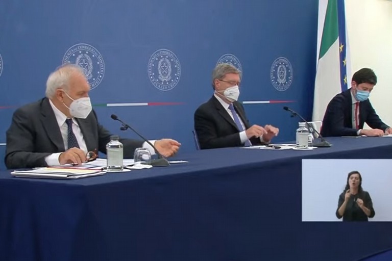 Green Pass - conferenza stampa