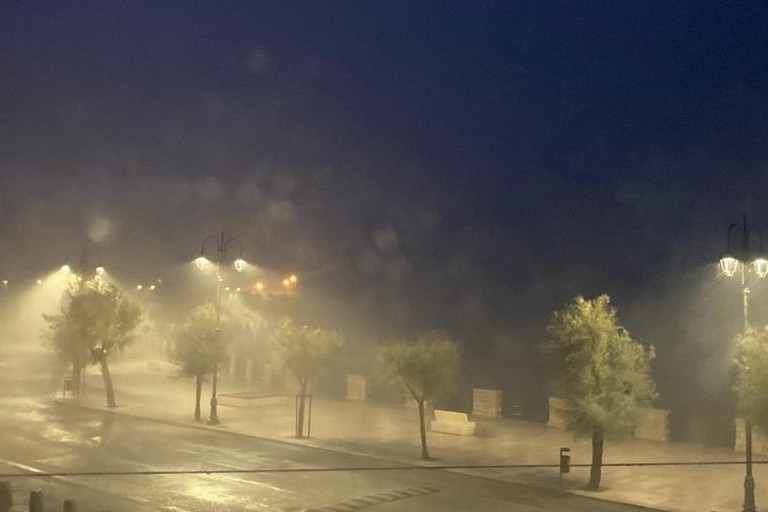 Maltempo a Ponente. <span>Foto Marzia Morva</span>