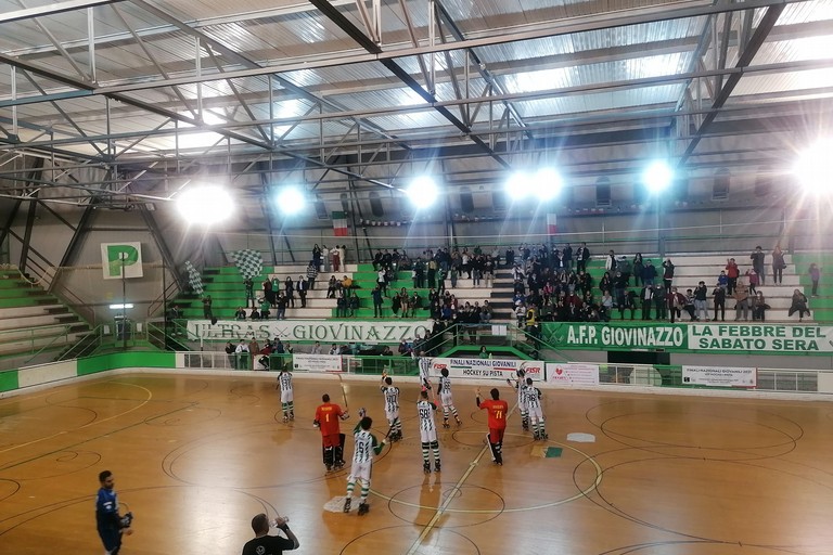 Afp Giovinazzo - Hockey Prato '54. <span>Foto Giuseppe Dalbis</span>