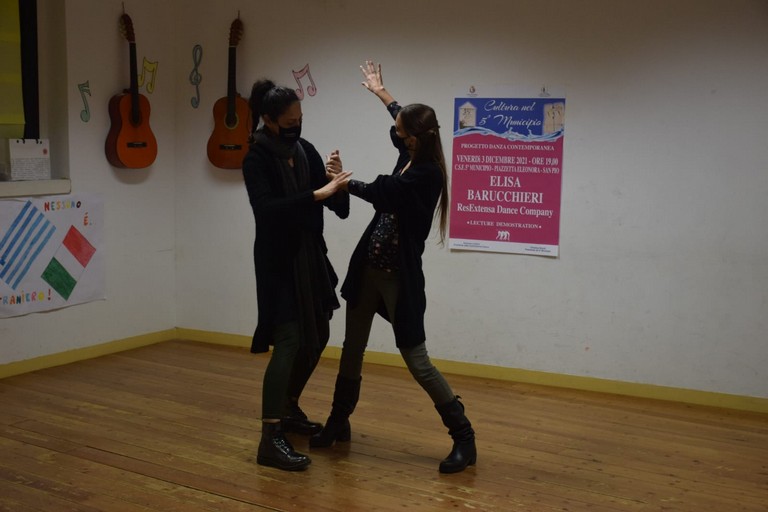 Lezione di danza a San Pio