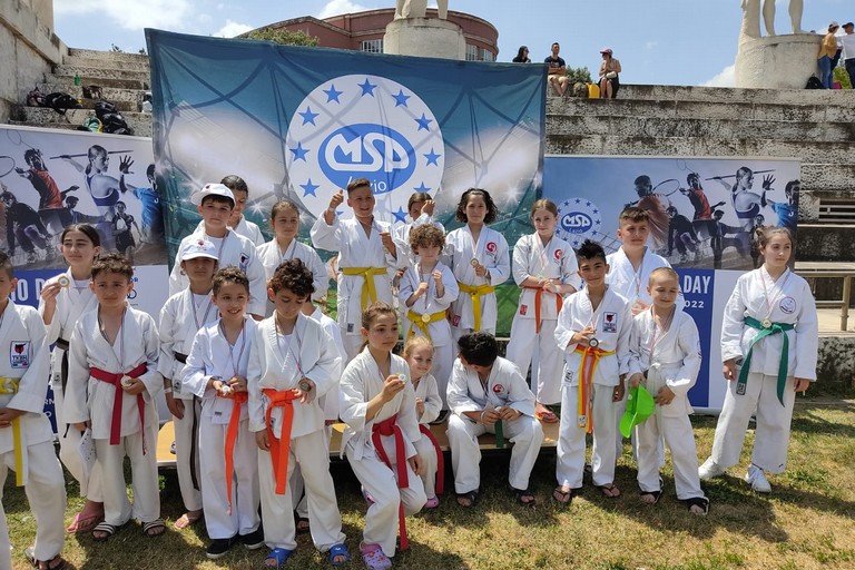 La Shinjukan Dojo fa il pieno di medaglie al trofeo di karate MSP Lazio