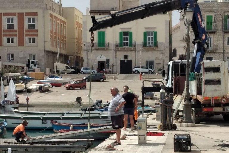 Rimozione pontili