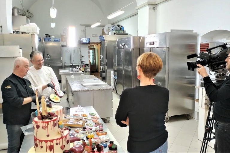 Nicola Giotti e Mario Romani al Tg1