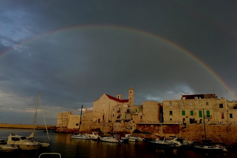 Arcobaleno su Cala Porto. <span>Foto Giuseppe Palmiotto </span>