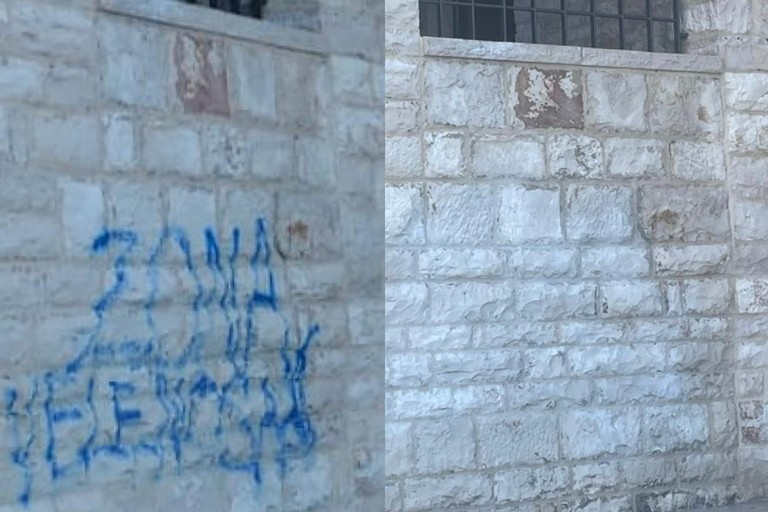 Scritte a Levante