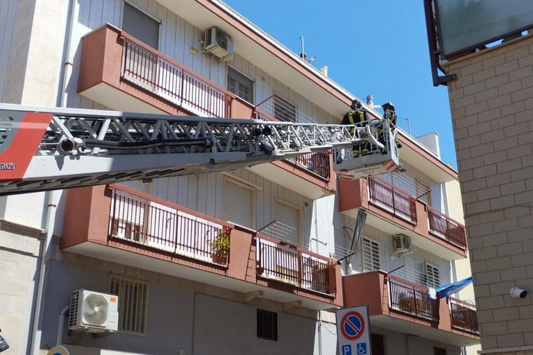 Vigili del Fuoco all'opera