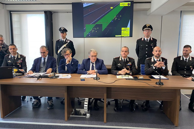La conferenza stampa in Procura