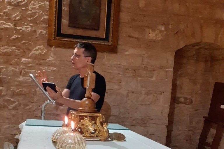 Padre Francesco Depalo. <span>Foto Amelia Palmiotto</span>