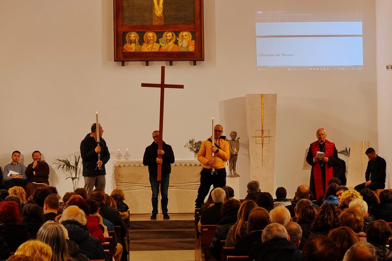 Via crucis. <span>Foto Lorenzo Cannato</span>