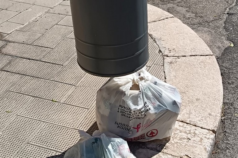 Rifiuti in II Traversa Daconto
