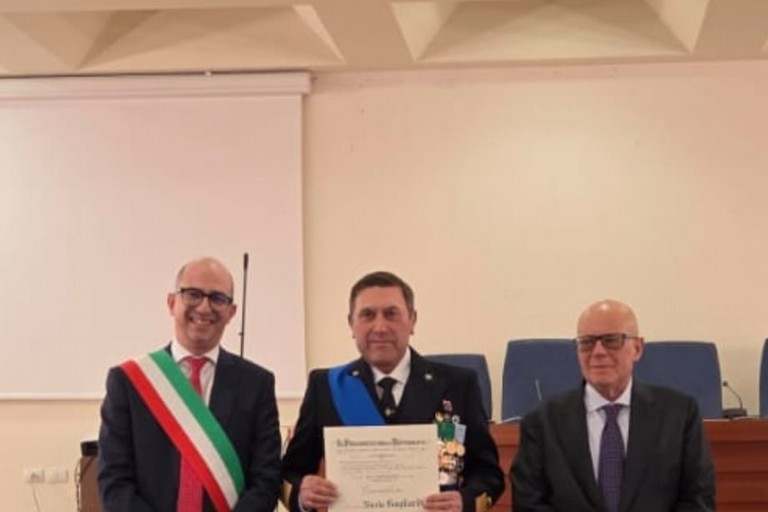 Nicola Gagliardi - Onorificenza al Merito della Repubblica