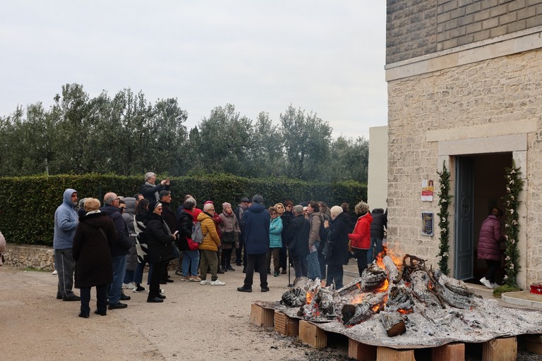 Tour guidato dell'Info Point turistico. <span>Foto Nunzia Stufano</span>