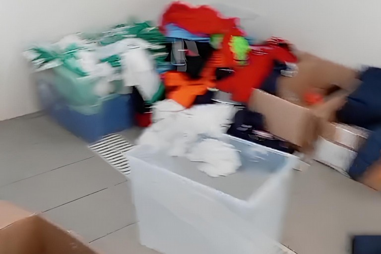 Il furto nel campo sportivo De Pergola