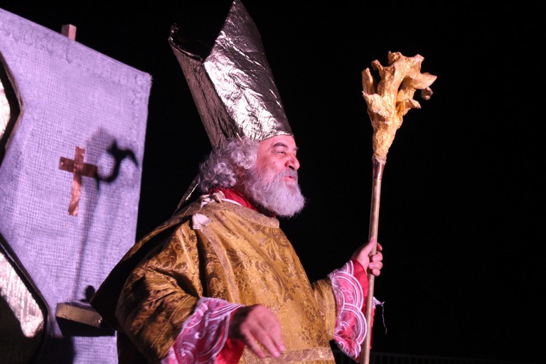 San Nicola secondo i Malalingua. <span>Foto Gianluca Battista</span>