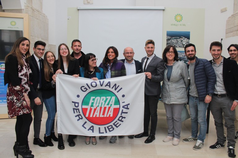 Il neonato Movimento giovanile di Forza Italia. <span>Foto Gianluca Battista</span>