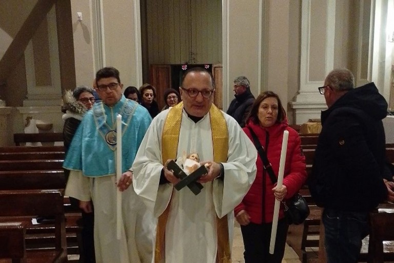 Nascita Gesù Bambino alla chiesa di Santa Maria di Costantinopoli