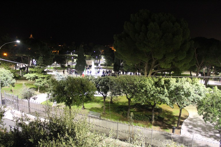 La Villa Comunale dall'alto. <span>Foto Gianluca Battista</span>