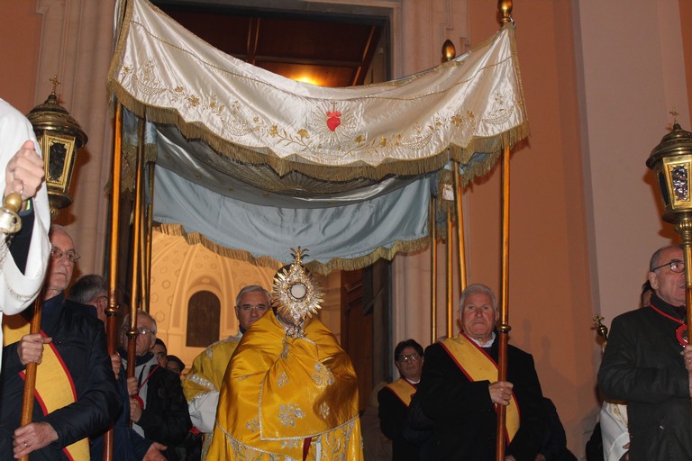 L'uscita da Sant'Agostino. <span>Foto Gianluca Battista</span>