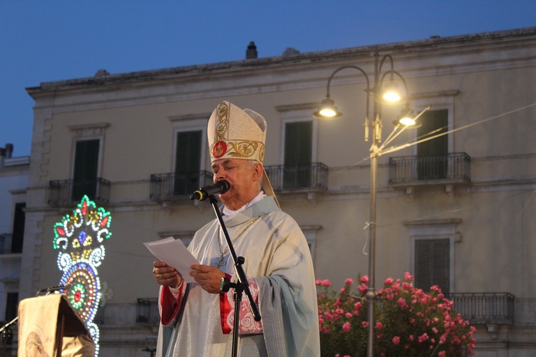 Mons. Cornacchia. <span>Foto Gianluca Battista</span>