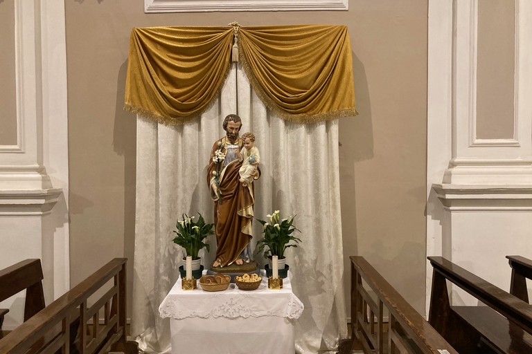 Altarino Chiesa di Maria SS di Costantinopoli. <span>Foto Marzia Morva</span>