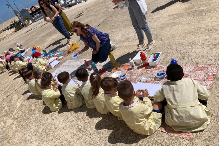 Estemporanea di pittura per scolaresche