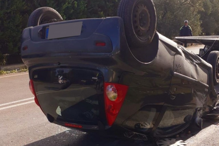 L'incidente stradale avvenuto sulla strada provinciale 88