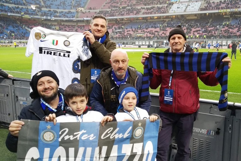 L'Inter Club Giovinazzo a bordo campo