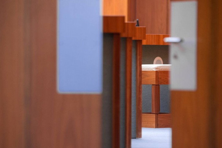 Un'aula del Tribunale