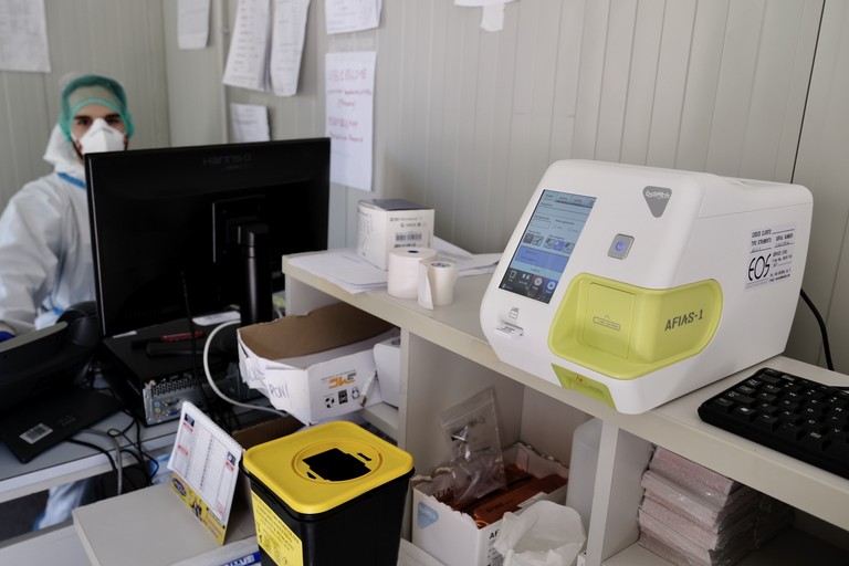 Laboratorio test Covid al Di Venere
