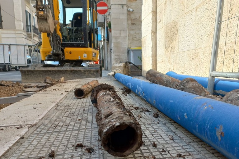 Lavori rete idrica