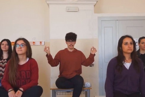 Un momento del video
