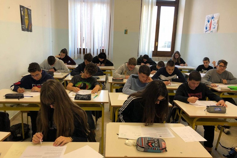 Le Olimpiadi di Matematica allo Spinelli. <span>Foto Liceo Spinelli</span>