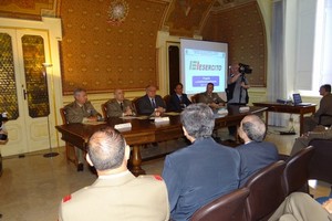 L'incontro di ieri in Prefettura. <span>Foto Ansa.it</span>