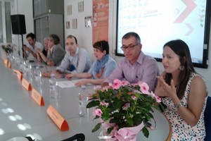 La presentazione della conclusione del progetto. <span>Foto Gianluca Battista</span>
