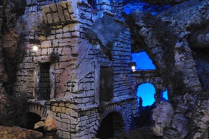 Un particolare del presepe in anteprima. <span>Foto Gianluca Battista</span>