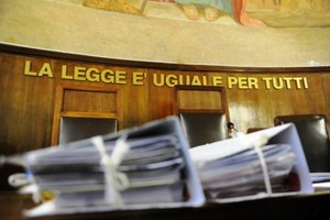 Un'aula del Tribunale