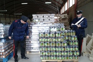 La refurtiva recuperata dai Carabinieri
