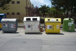 I cassonetti dei rifiuti