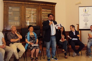 Nicola De Matteo presenta il programma. <span>Foto Giuseppe Dalbis</span>